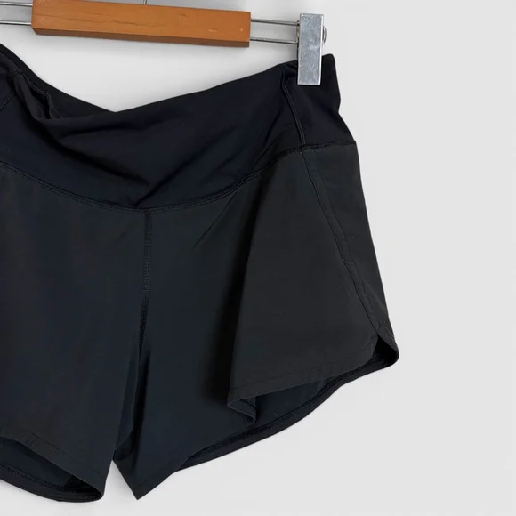 LULULEMON Speed Up 3.75" Hi-Rise Black Shorts, Sz 6 - Picture 4 of 14